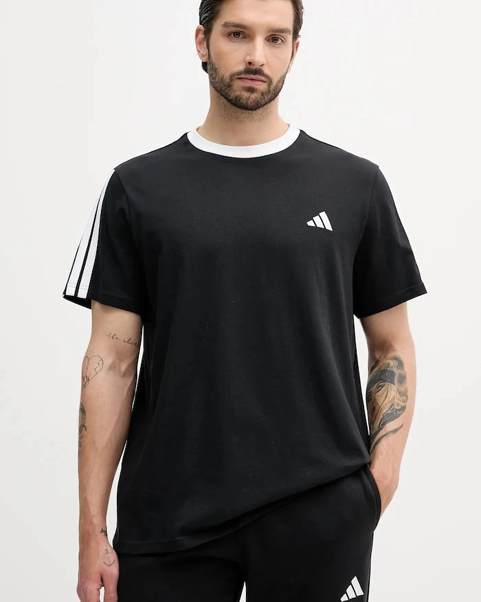 Памучна тениска adidas Essentials 3-stripes