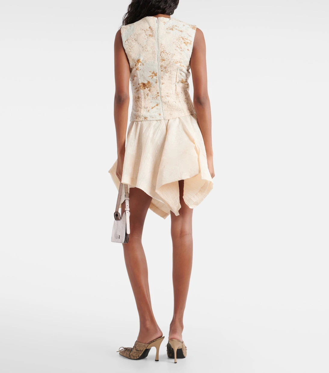 Acne Studios - Printed cotton-blend minidress