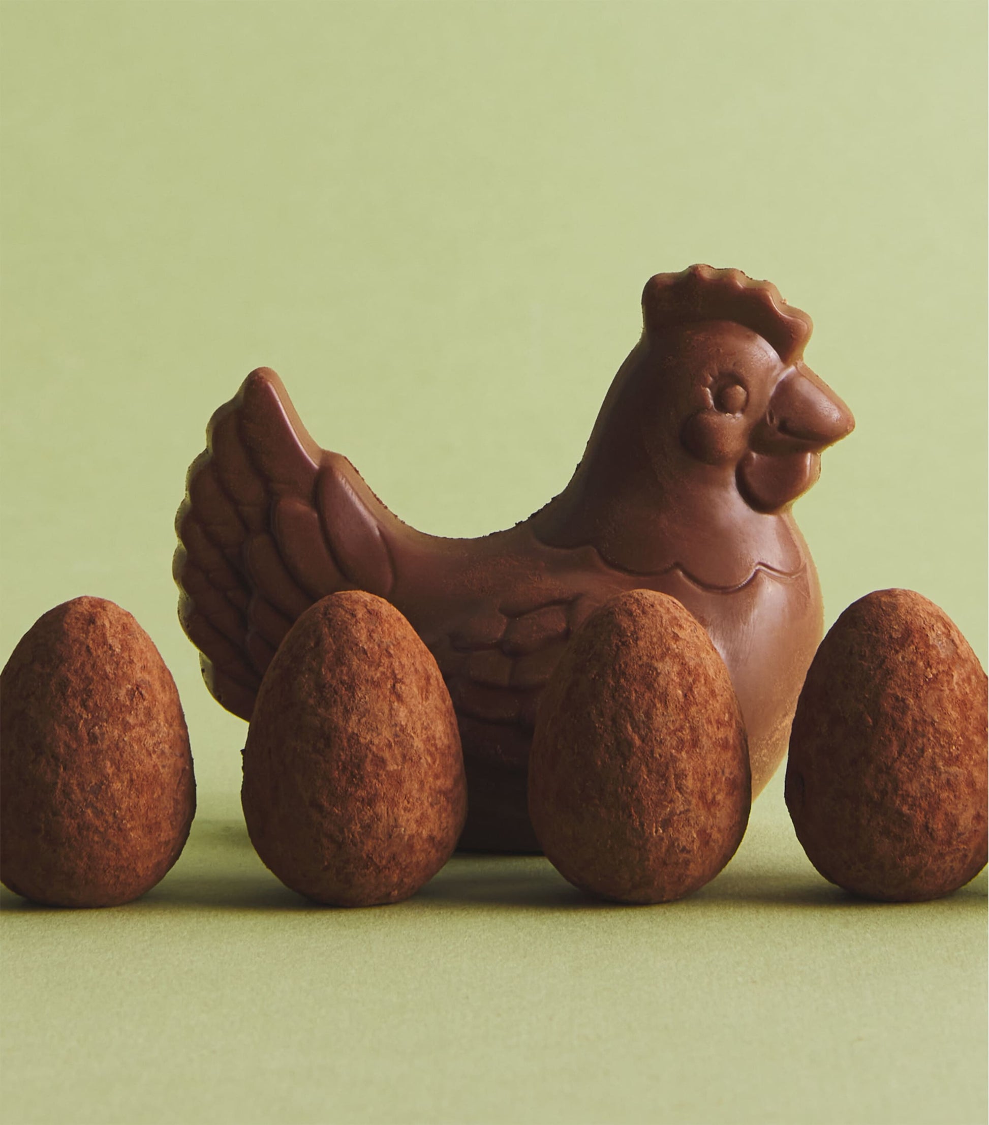 Chocolate Hen & Salted Caramel Eggs (125g)