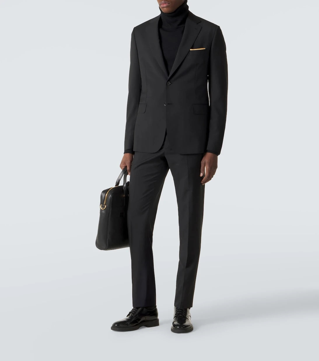 Brioni - بدلة صوف وموهير