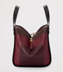 LOEWE x Albers Leather Hammock Top-Handle Bag