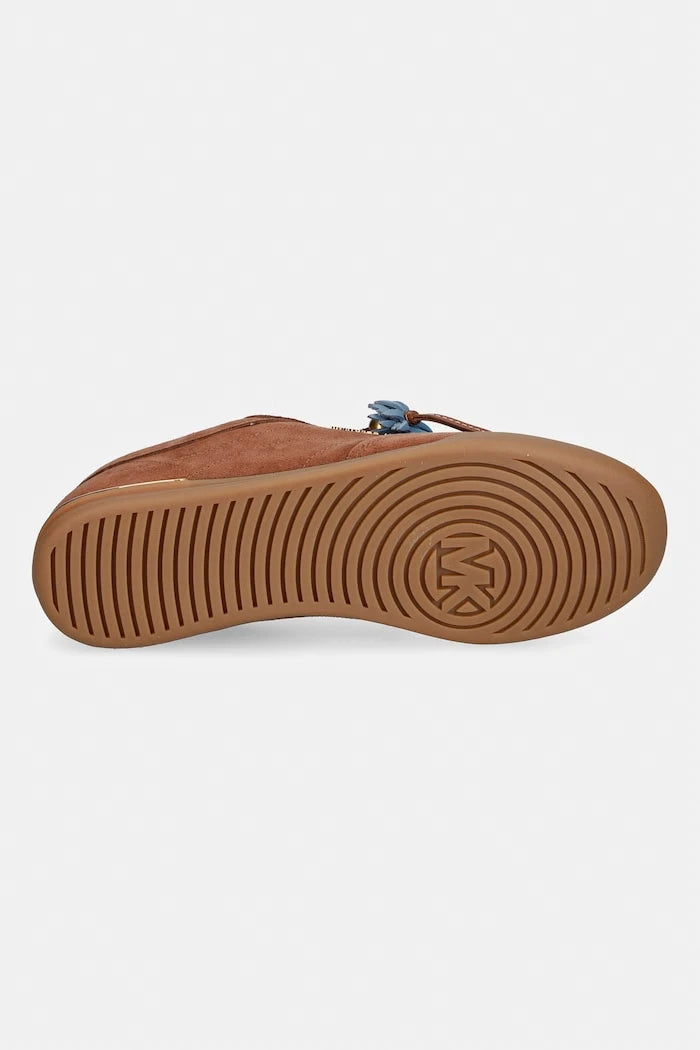 Велурени маратонки MICHAEL Michael Kors Nolan Lace Up