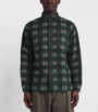 Cotton Check Flannel Overshirt