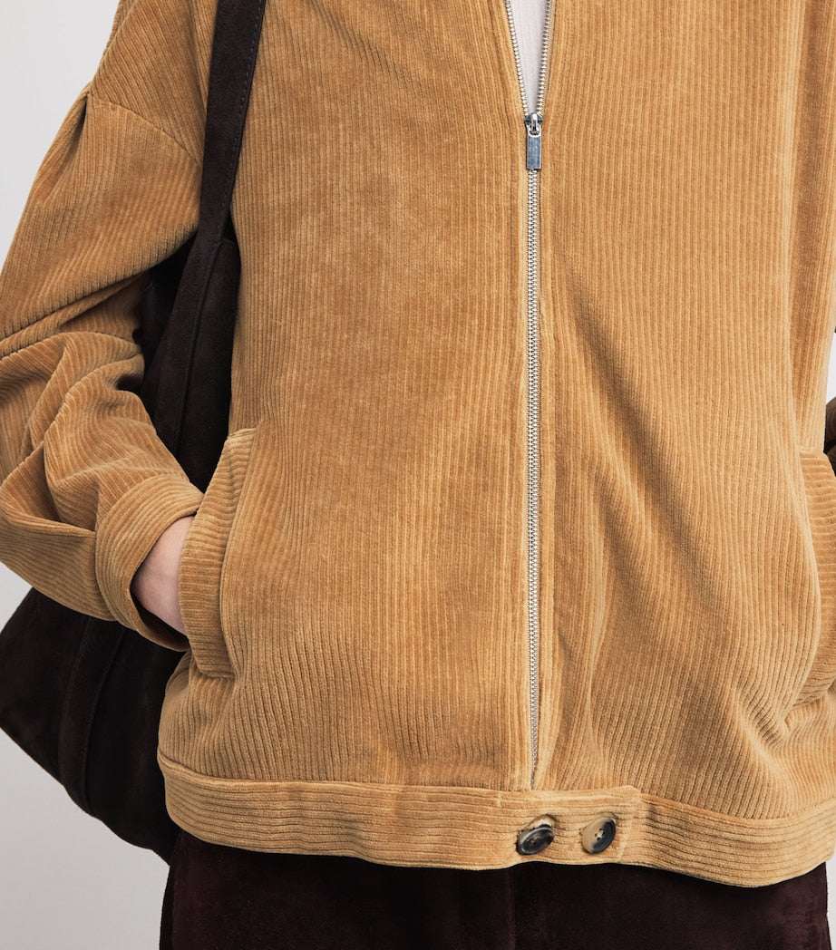 Cotton-Blend Corduroy Damara Jacket