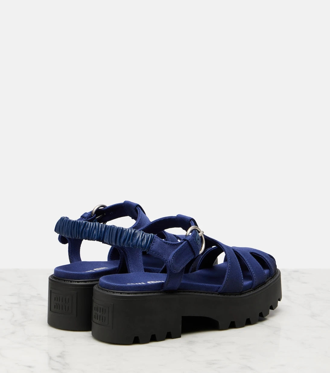 Miu Miu - Platform slingback sandals