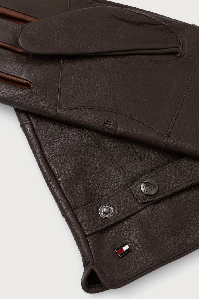 Tommy Hilfiger erkek deri eldiven