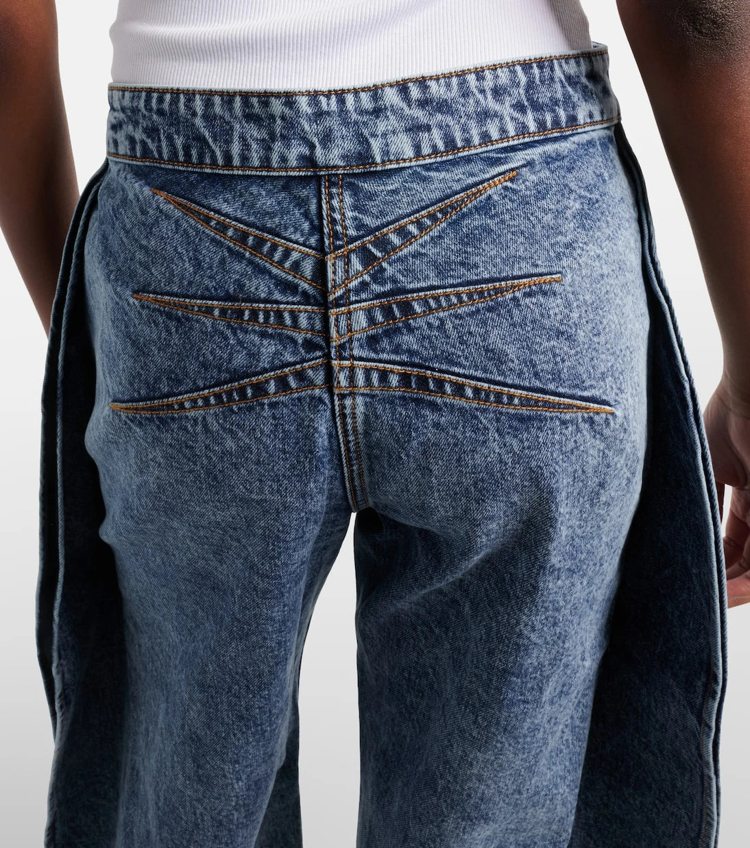 Alaïa - Barrel-leg jeans