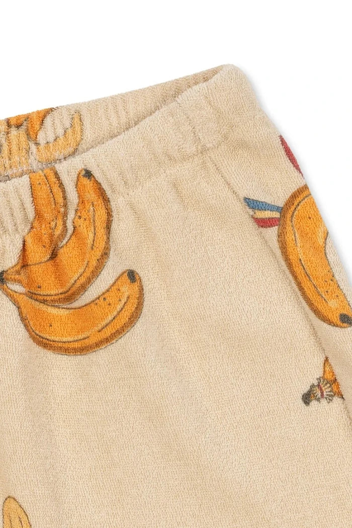 Konges Sløjd Çocuklar için Pamuklu Şort Eşofman Altı ITTY SHORTS GOTS