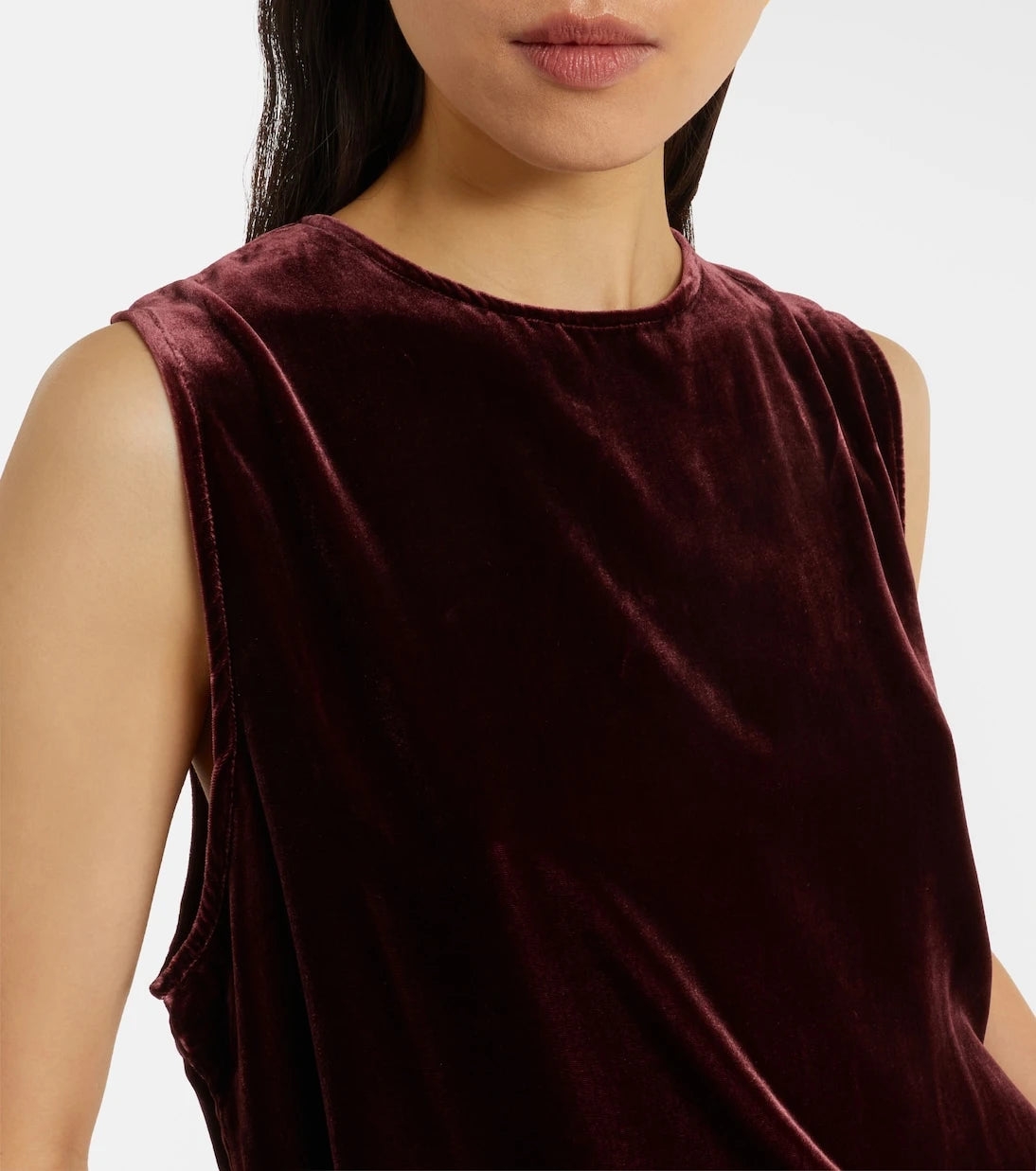 Asceno - Trento velvet tank top