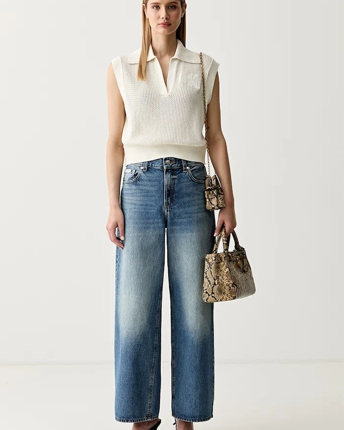 Calvin Klein Jeans relaxed fit kadın kot pantolon