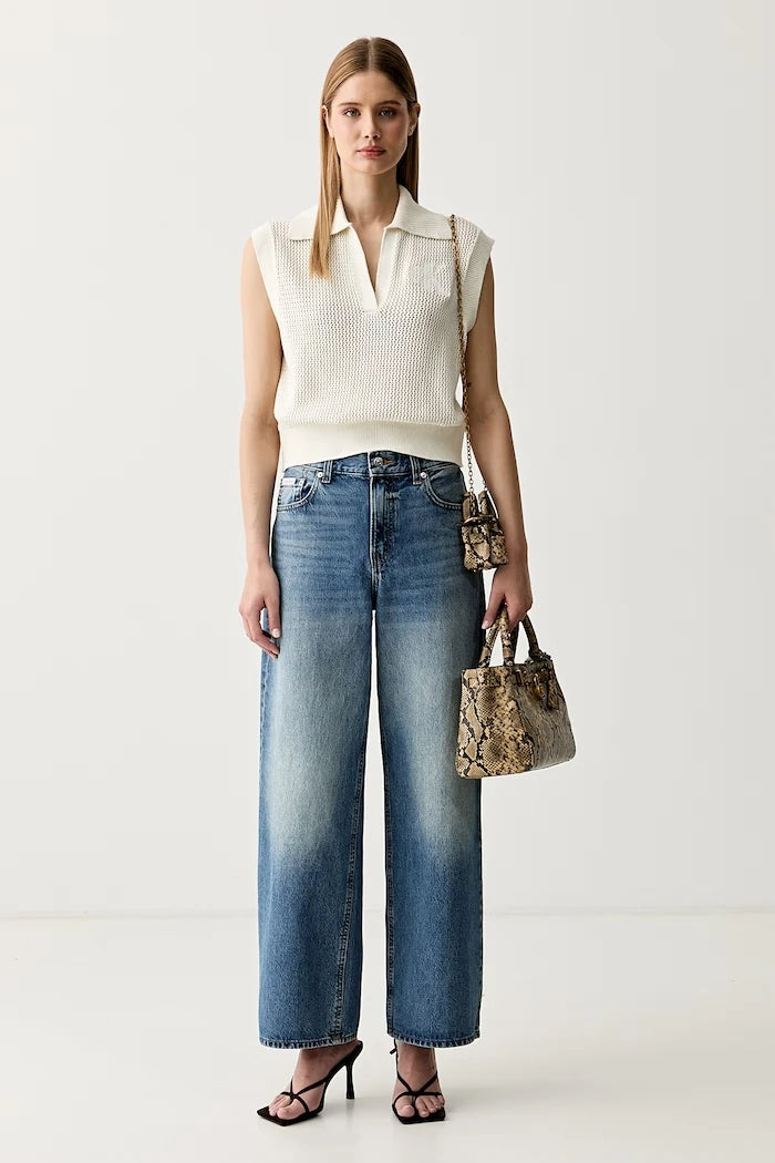 Calvin Klein Jeans relaxed fit kadın kot pantolon