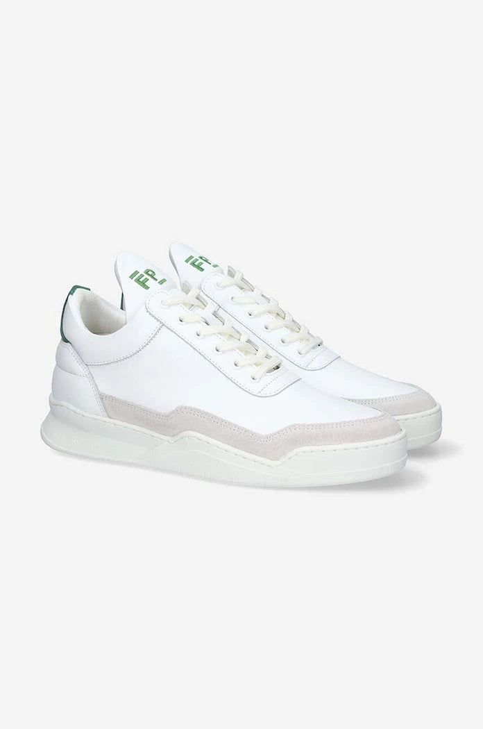 Filling Pieces Low Top Ghost Deri Spor Ayakkabı