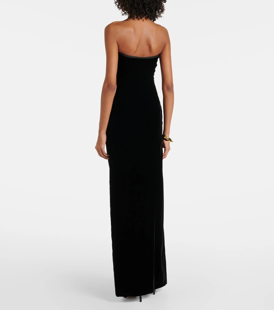 Tom Ford - Strapless velvet gown
