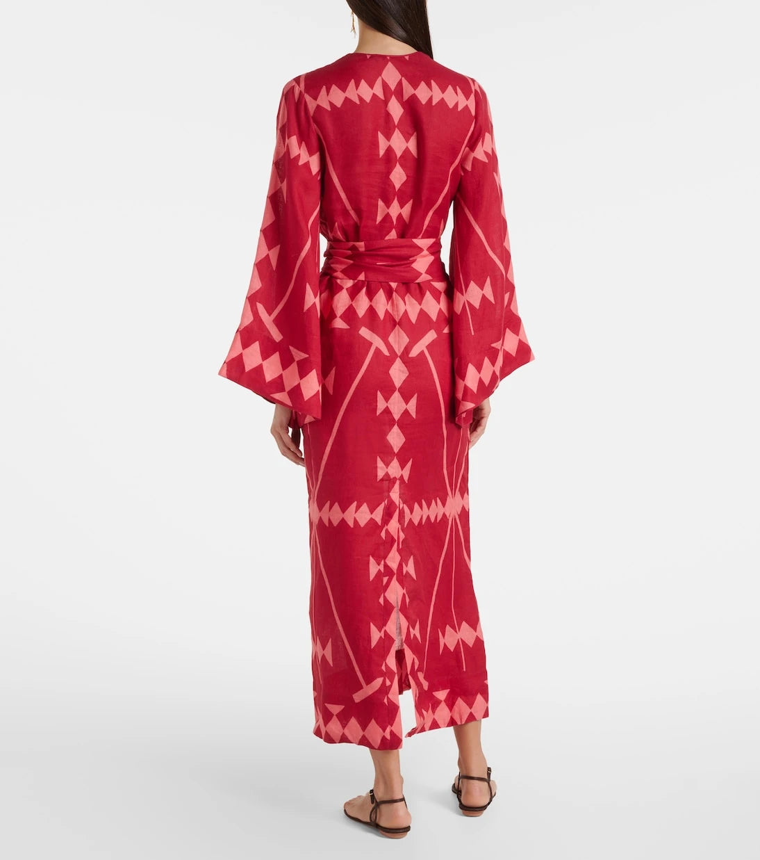 Johanna Ortiz - Printed linen maxi dress