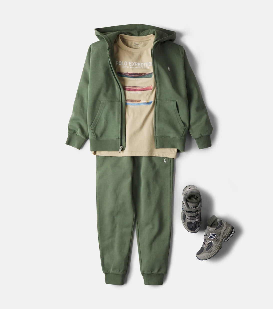 Polo Ralph Lauren Kids - Cotton-blend sweatpants