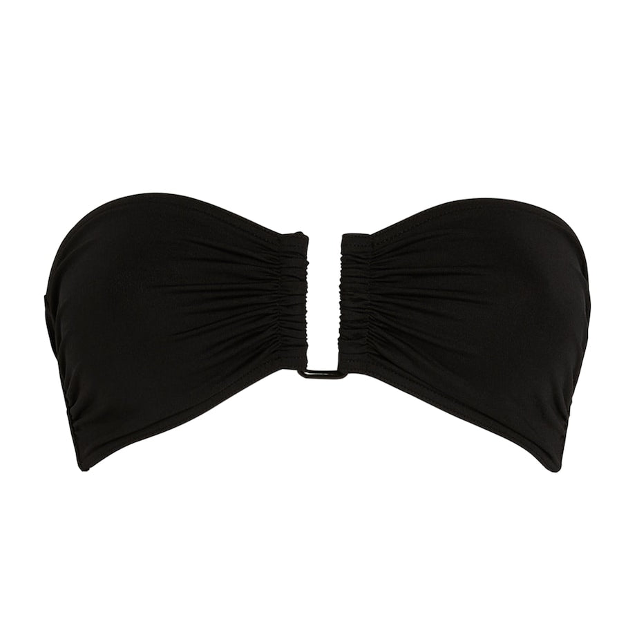 Black Show Bandeau Bikini Top