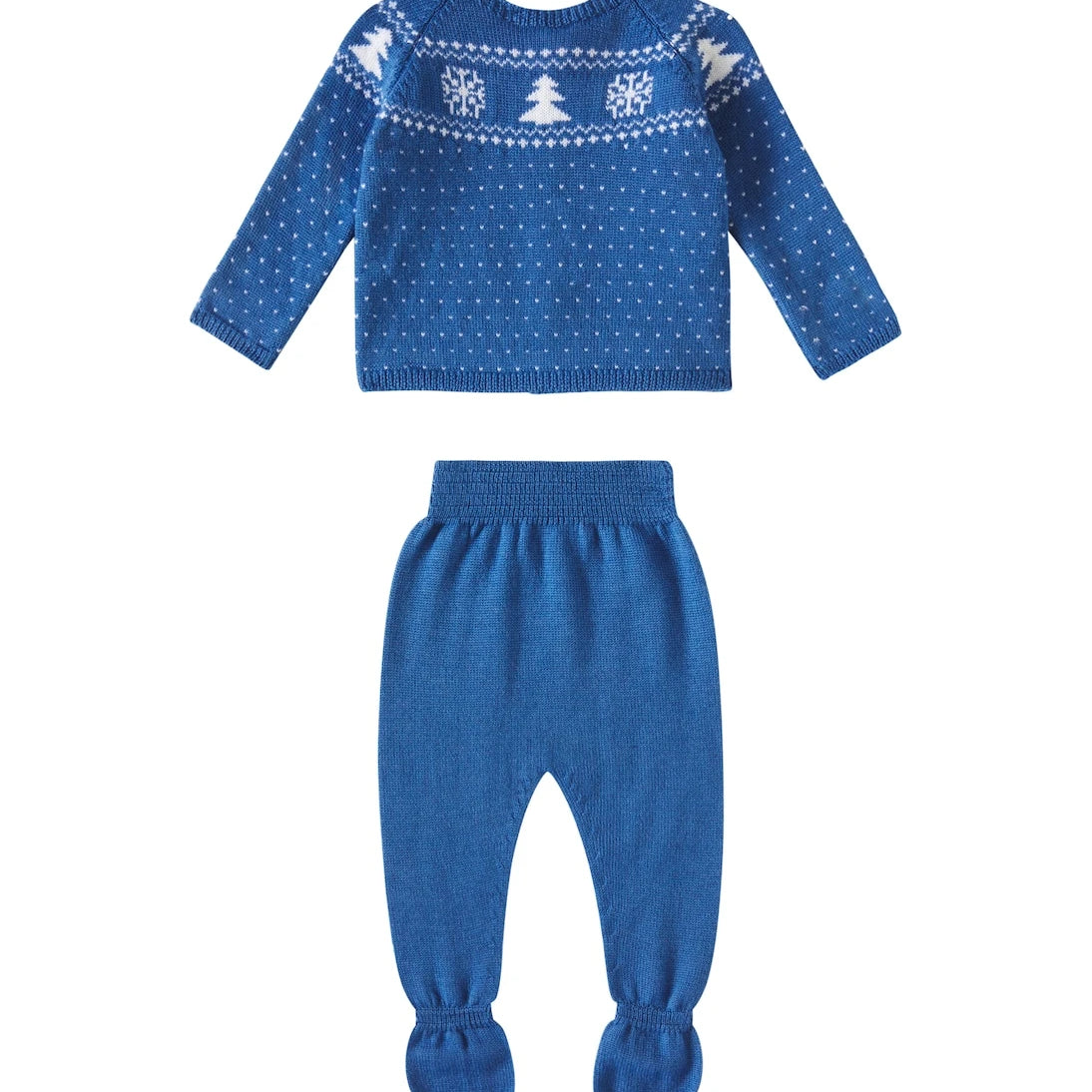 La Coqueta - Baby Vincente wool sweater and pants set