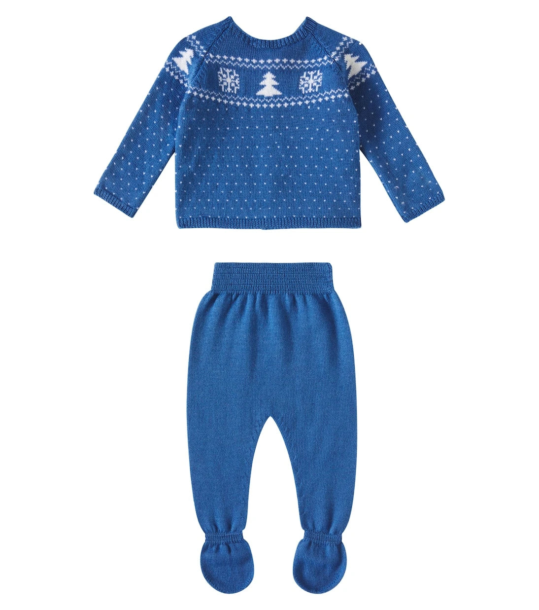 La Coqueta - Baby Vincente wool sweater and pants set