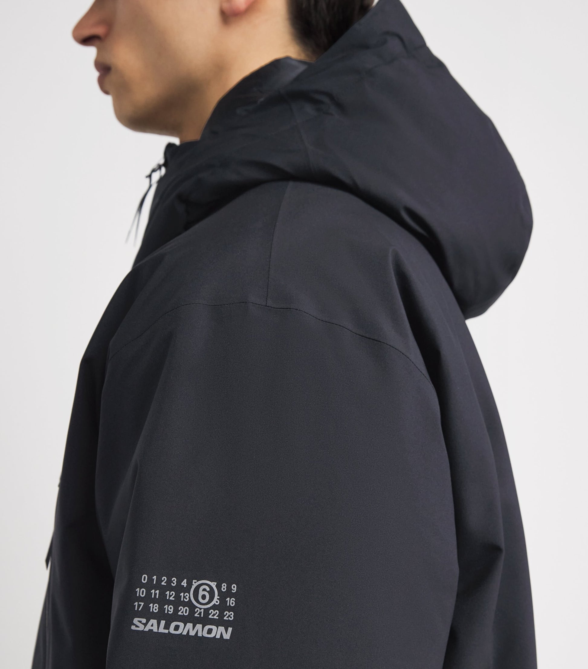MM6 Maison Margiela Black x Salomon Technical Down Jacket