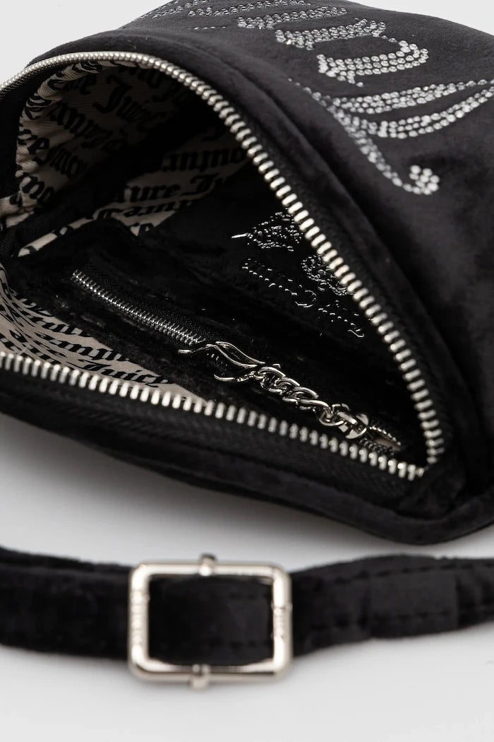 Juicy Couture kadın kadife crossbody çanta KIMBERLY