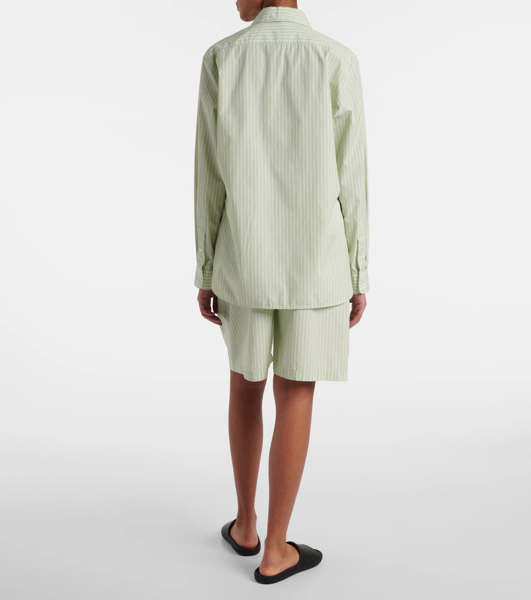 The Row - Vanda striped cotton shirt