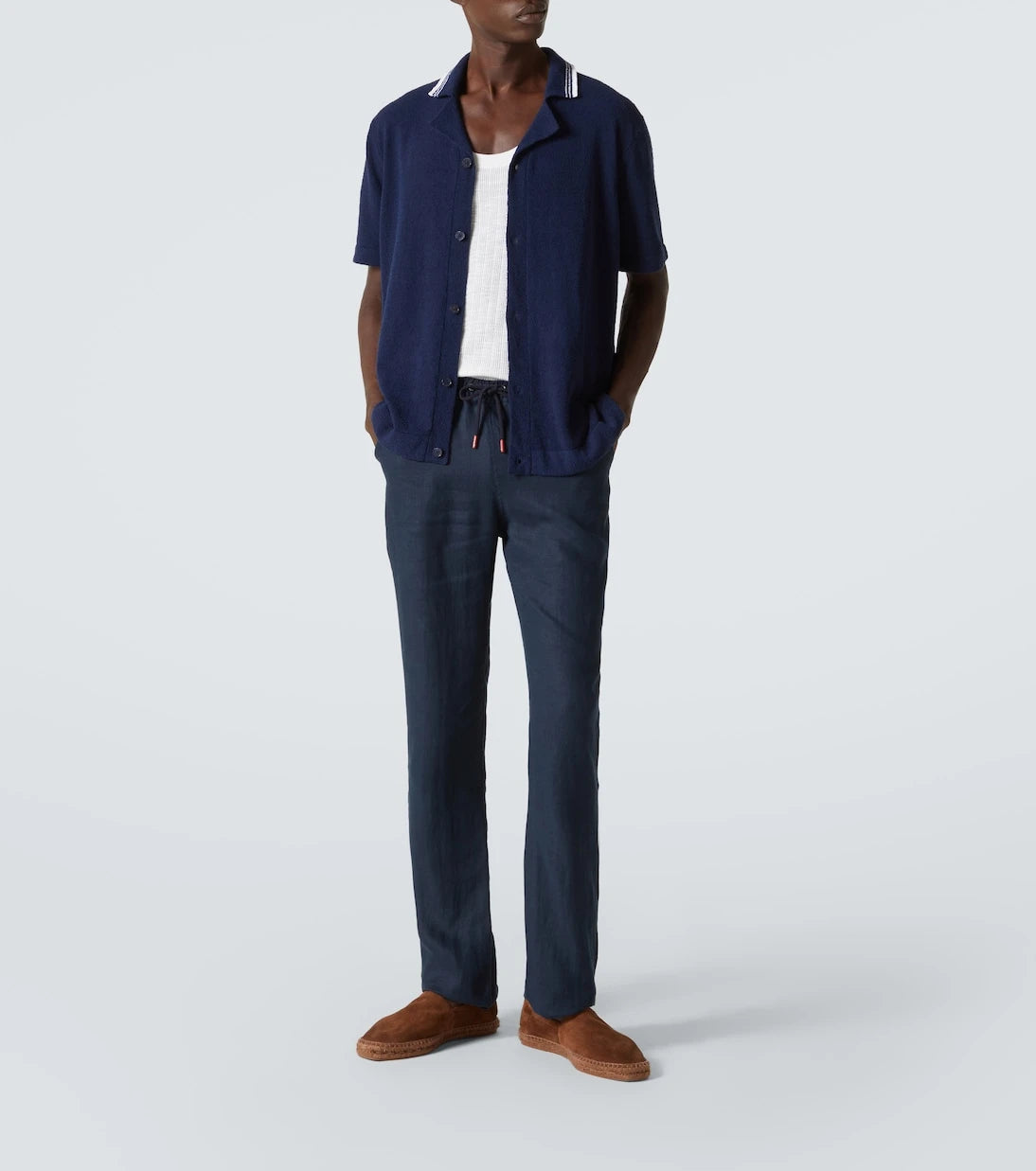 Orlebar Brown - Tiernan cotton-blend bouclé shirt