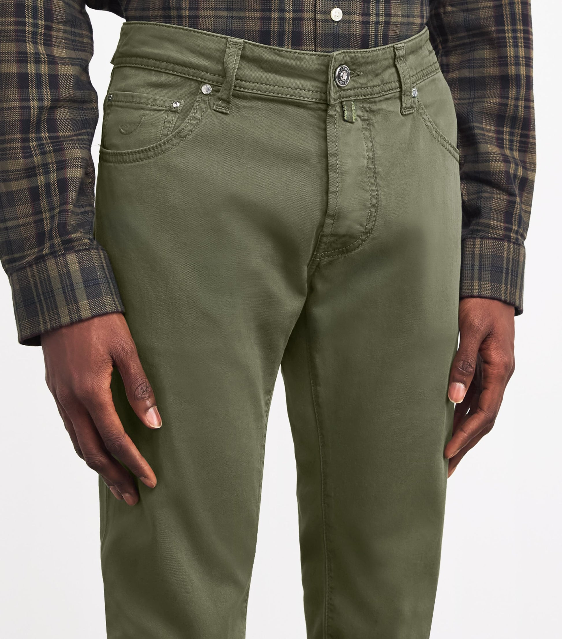 JACOB COHËN Stretch-Cotton Nick Slim Chinos