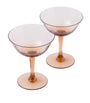 Set of 2 New York Champagne Coupes