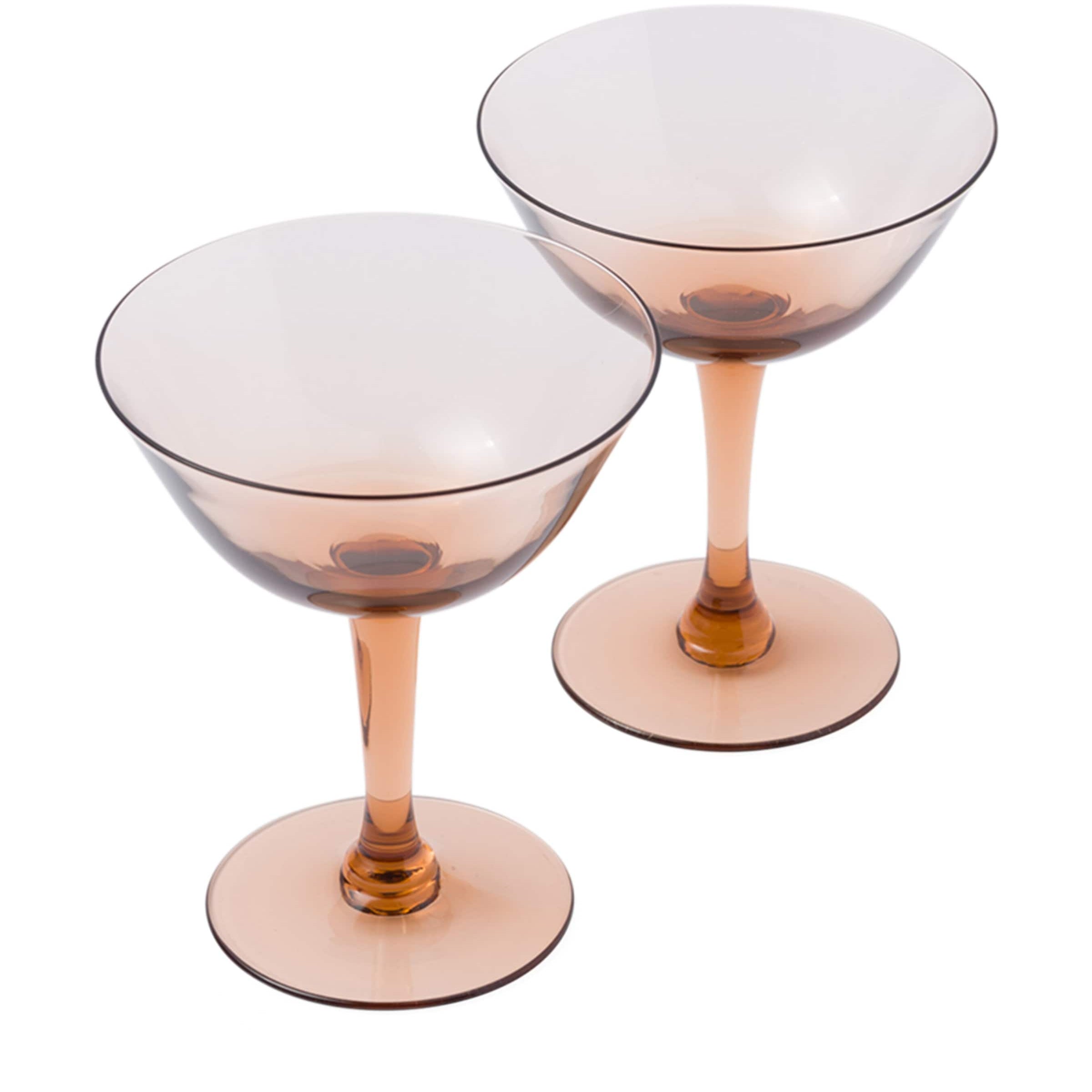 Set of 2 New York Champagne Coupes