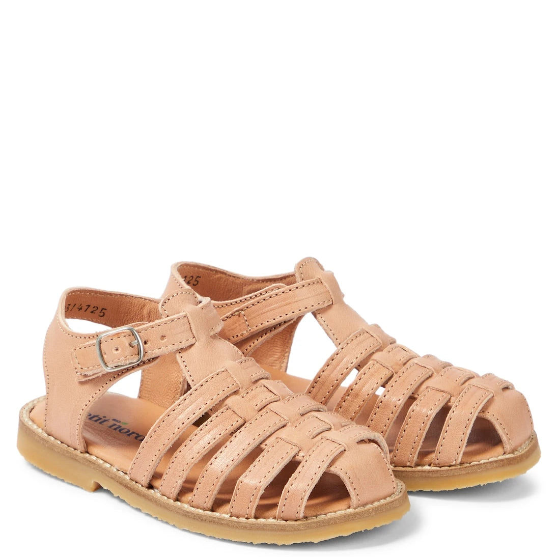 Petit Nord - Braided leather sandals
