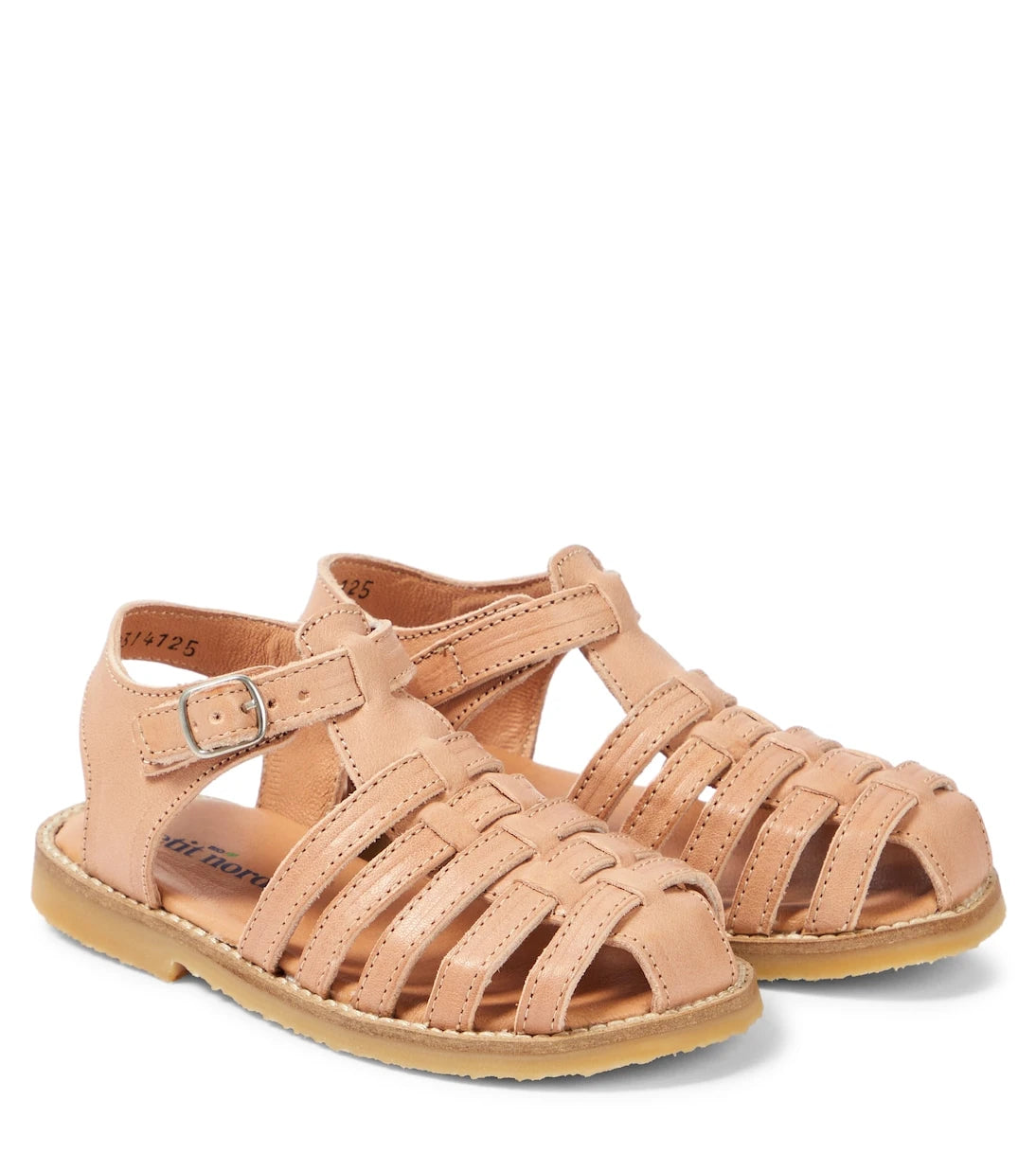 Petit Nord - Braided leather sandals