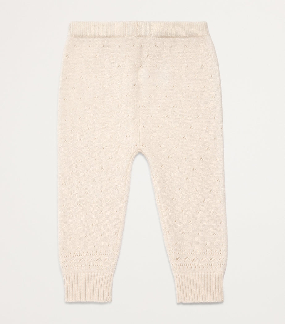 Cashmere Pointelle Trousers (0-24 Months)