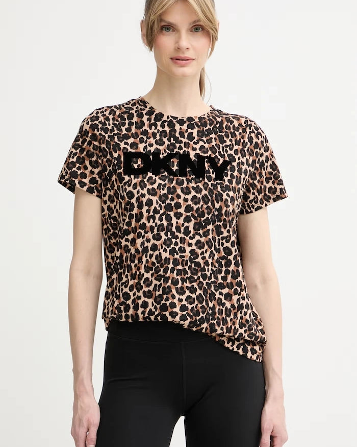 DKNY тениска дамска с памук