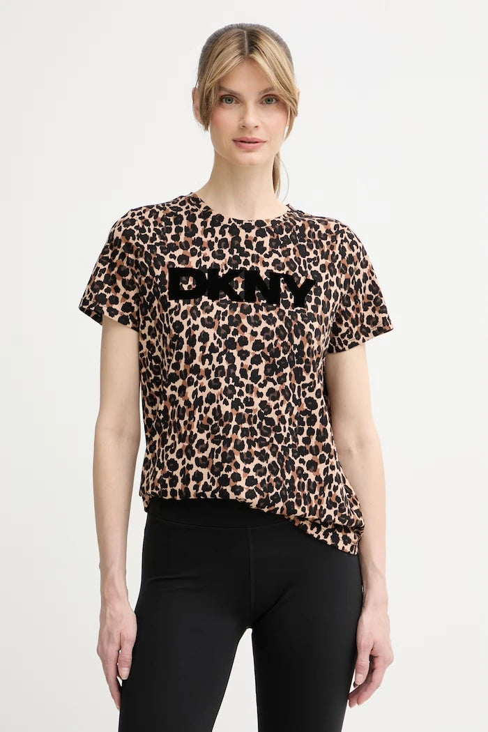DKNY тениска дамска с памук