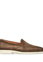 Santoni Suede Malibu Loafers