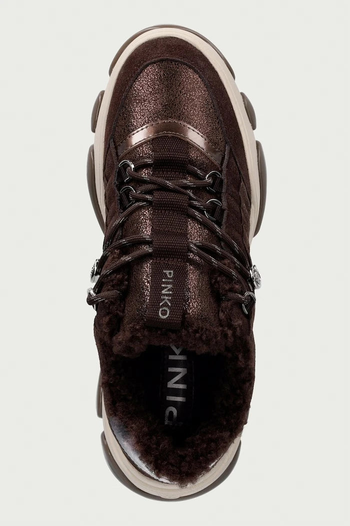 Pinko Athena 01 kadın deri spor ayakkabı