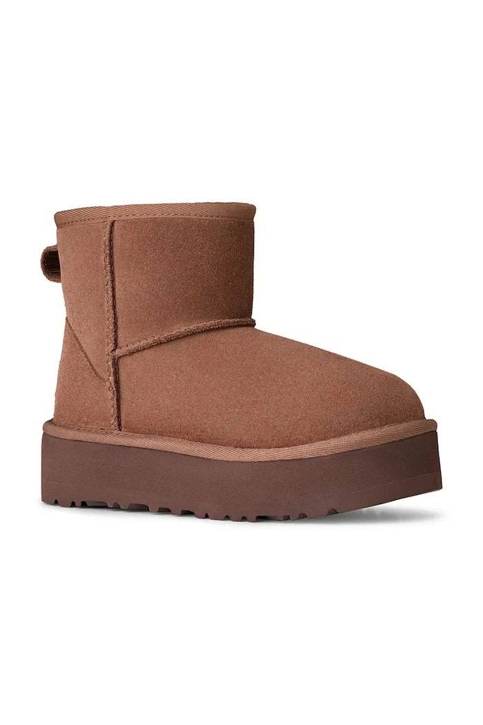 UGG KIDS CLASSIC MINI PLATFORM Çocuk Süet Apre Ski Botları