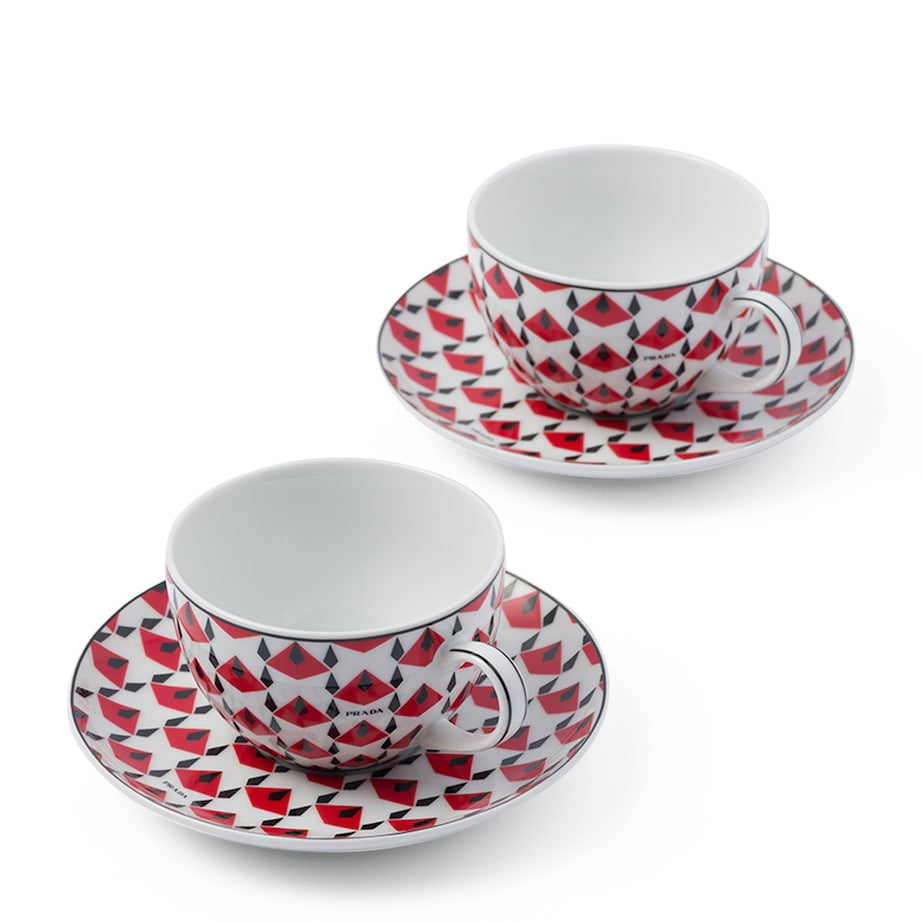 Vienna Cappuccino Cup and Saucer (Set of 2)