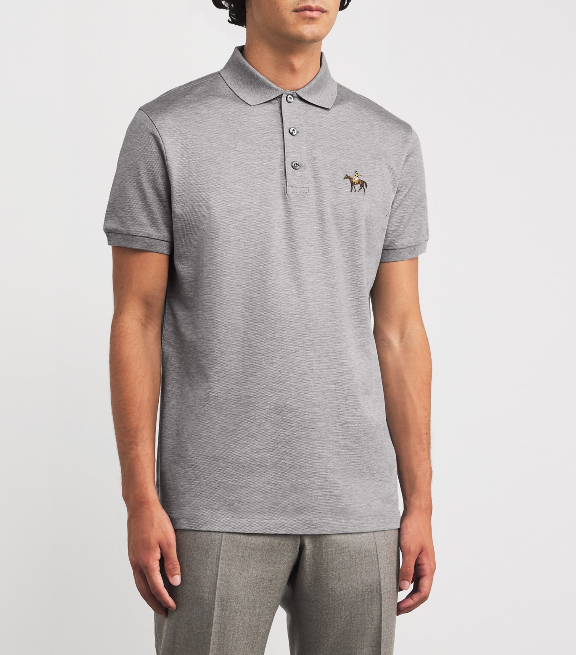 Cotton Logo Polo Shirt