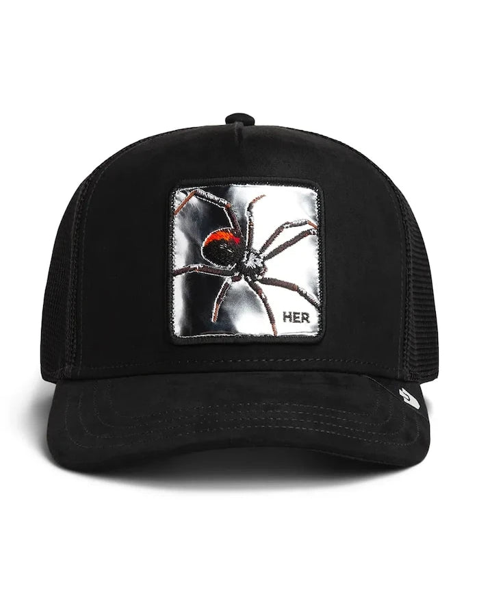 Goorin Bros шапка с козирка Silver Spider