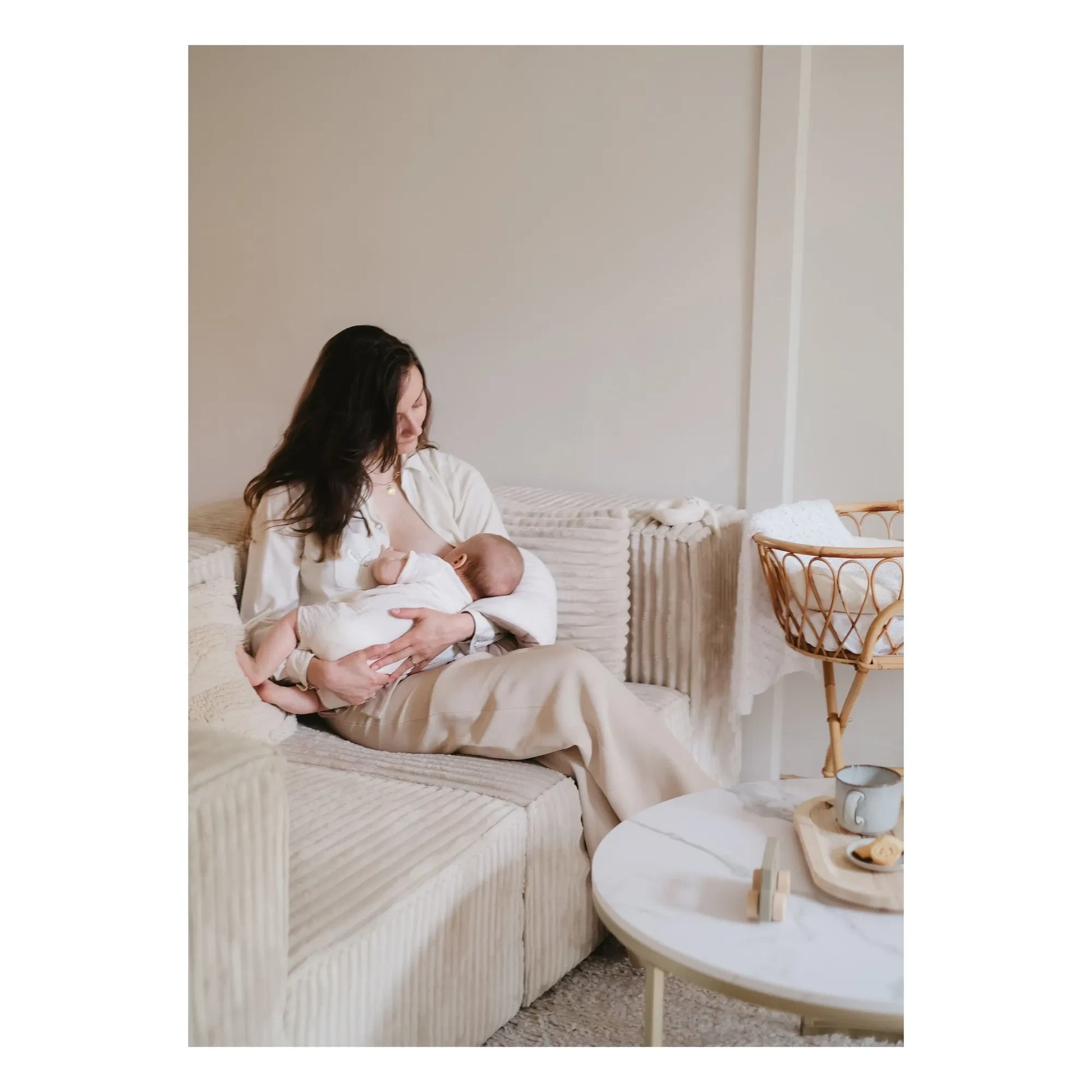 Candide - Nursing cuff | White