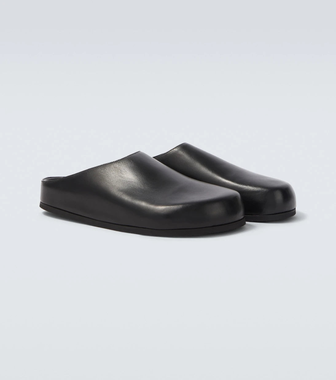 Studio Nicholson - Wearing leather mules