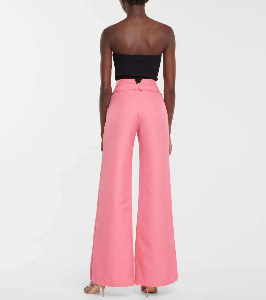 Rodarte - High-rise wide-leg twill pants