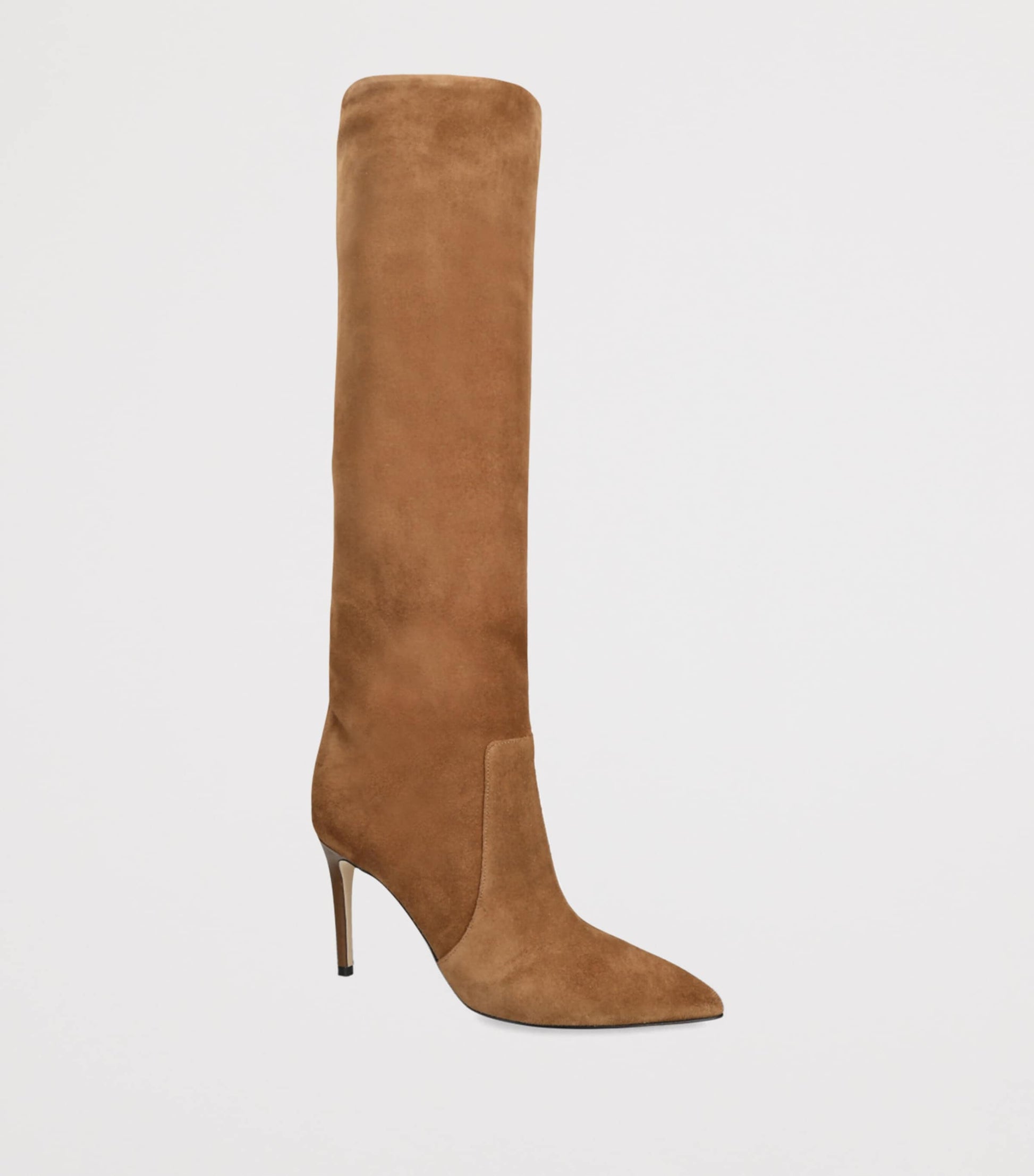 Paris Texas Brown Suede Stiletto Heeled Boots 85