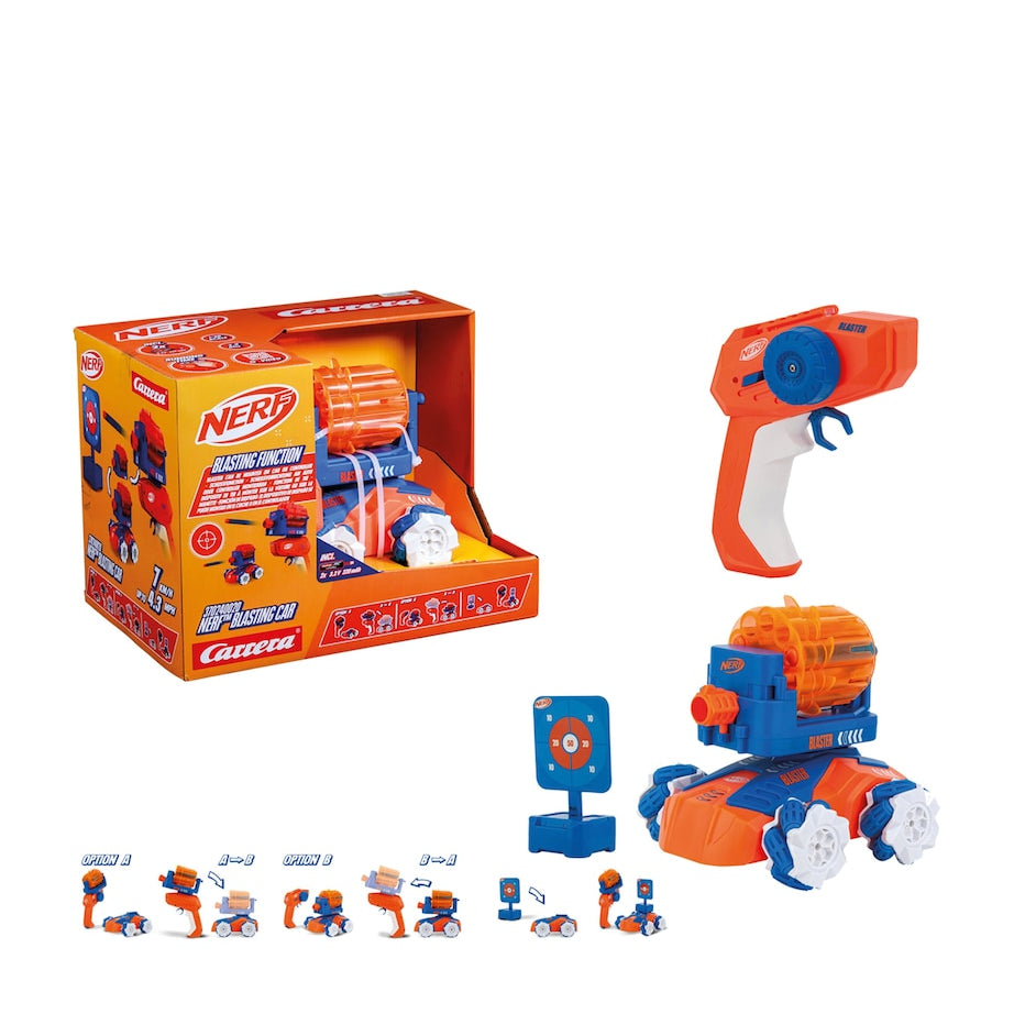 Carrera 1:20 RC Nerf Blasting Car
