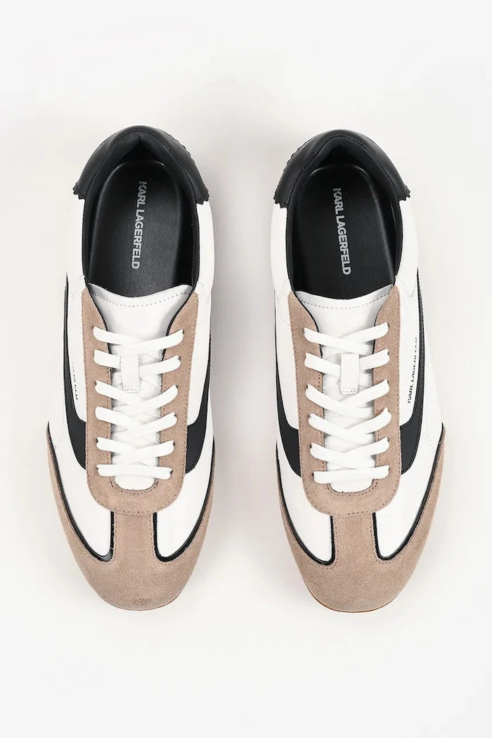 Karl Lagerfeld Devon Sneaker erkek deri spor ayakkabı