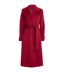 Joseph Red Wool-Cashmere Arline Coat