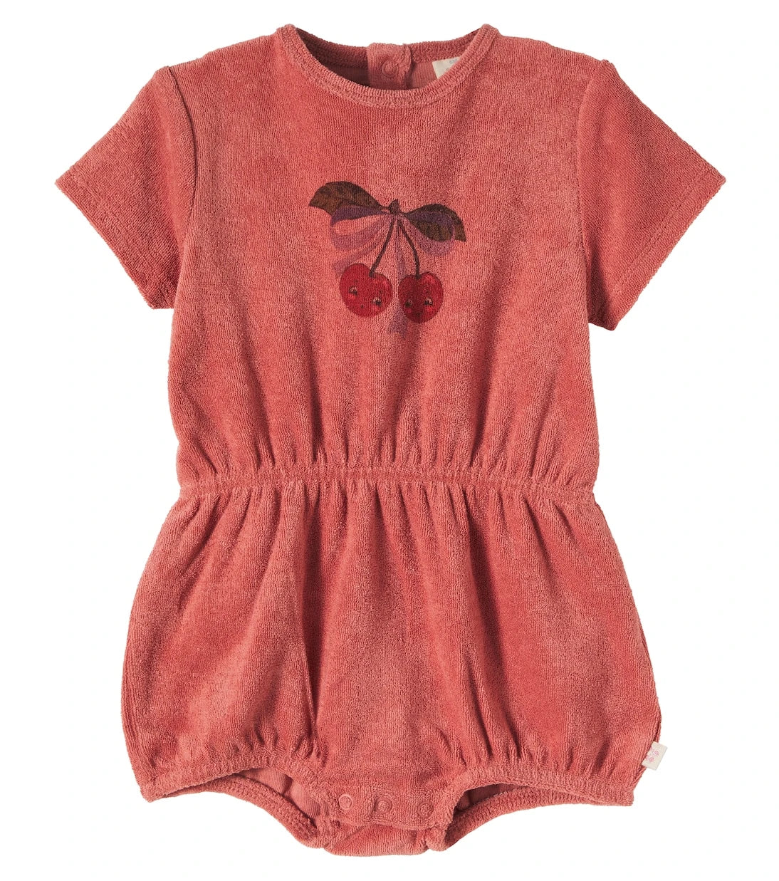 Konges Sløjd - Baby Itty printed cotton terry playsuit