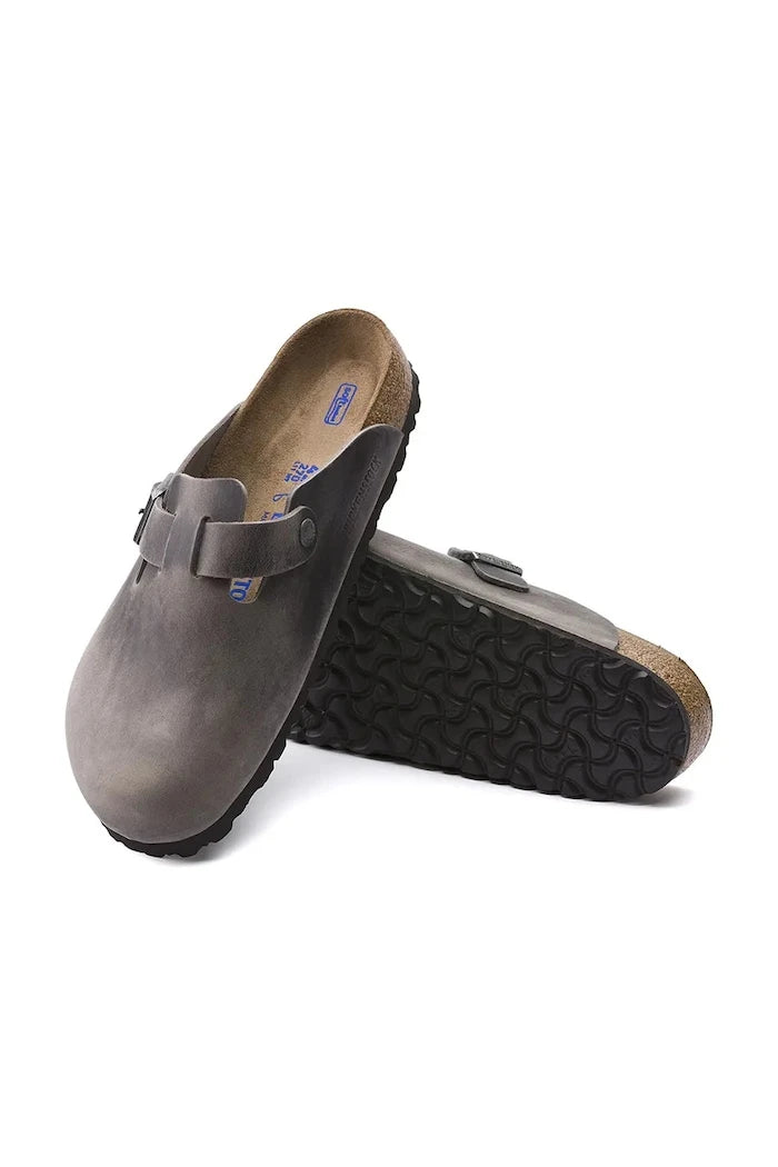 Birkenstock Boston Kadın Süet Sabolar