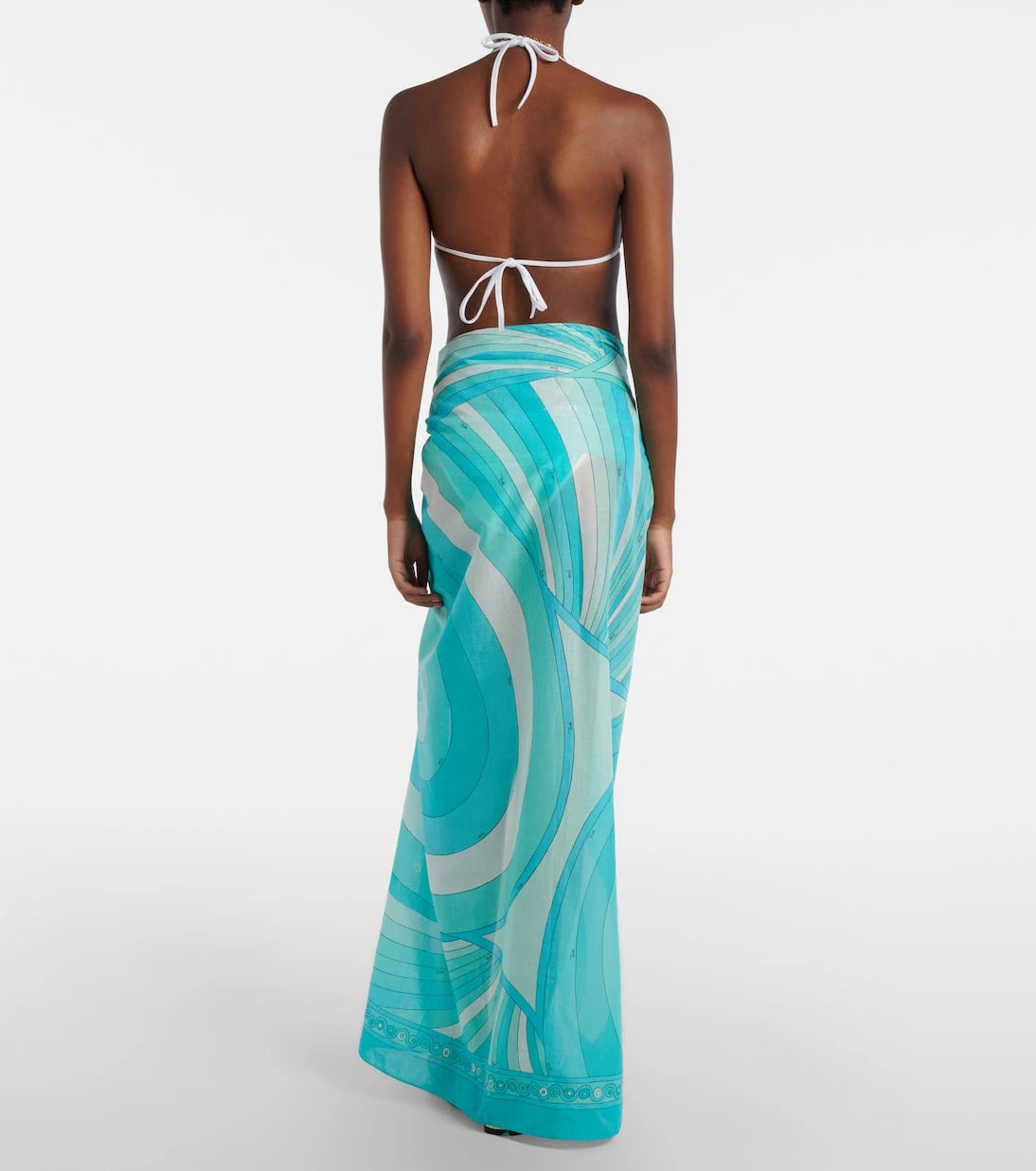Pucci - Iride cotton beach cover-up